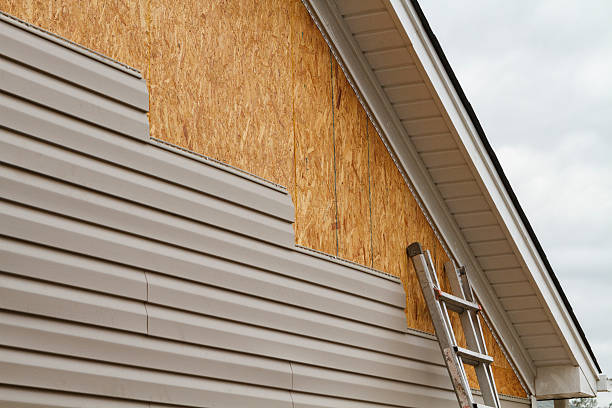 Professional Siding technician working in Brighton, TN